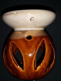 Ceramic Oil Burner--Brown